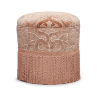 ANACONDA Cut-Velvet Bottoman - Dusky Pink