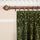 ANACONDA Velvet Curtain - Olive Green