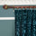 ANACONDA  Velvet Curtain - Petrol