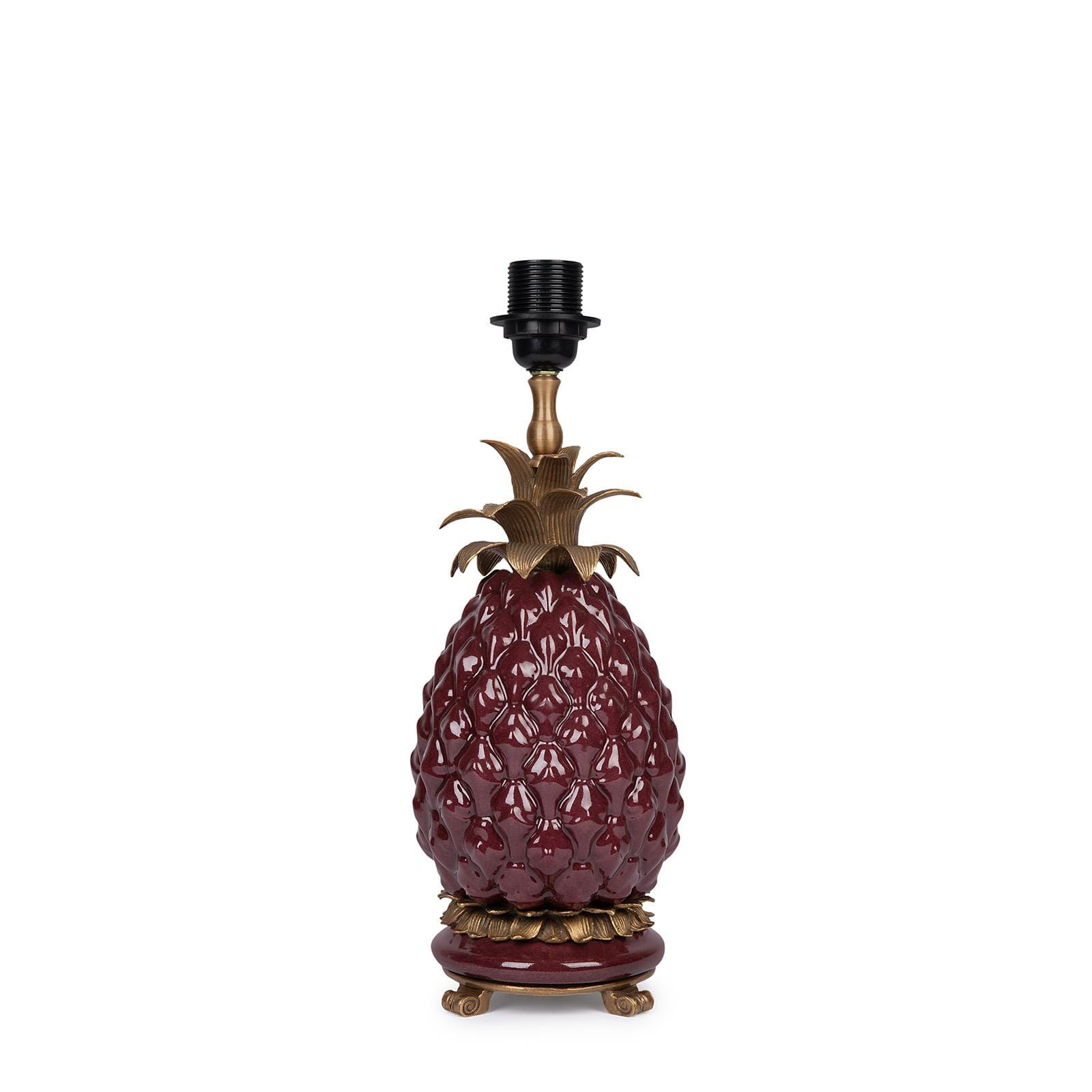 ANANITO Pineapple Lampstand - Carnelian