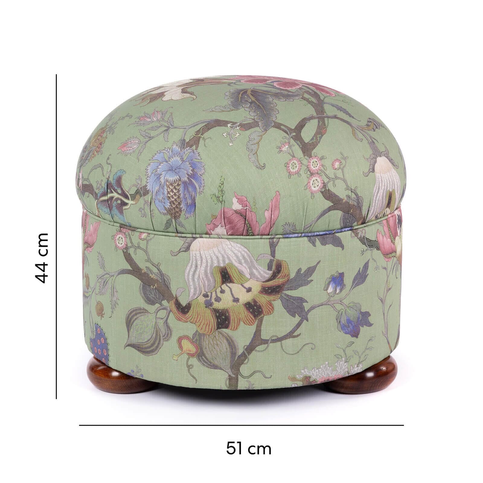 ARTEMIS Cotton Linen Vesper Bottoman - Jadeite