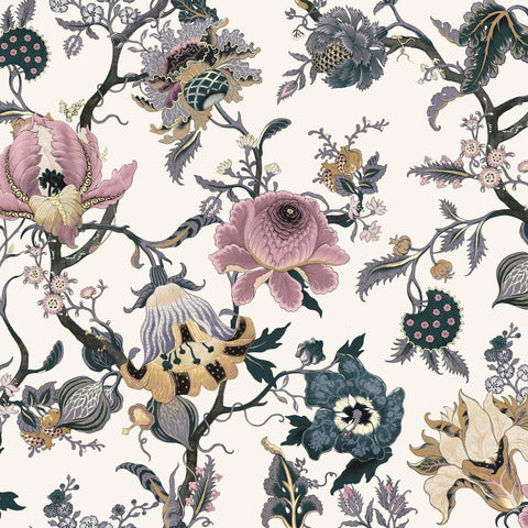 ARTEMIS Wallpaper - Off White Sample