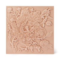 ARTEMIS HIBISCUS Relief Tiles Sample - Blush