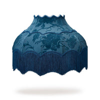 ARTEMIS Cut-Velvet Isabella - Cerulean