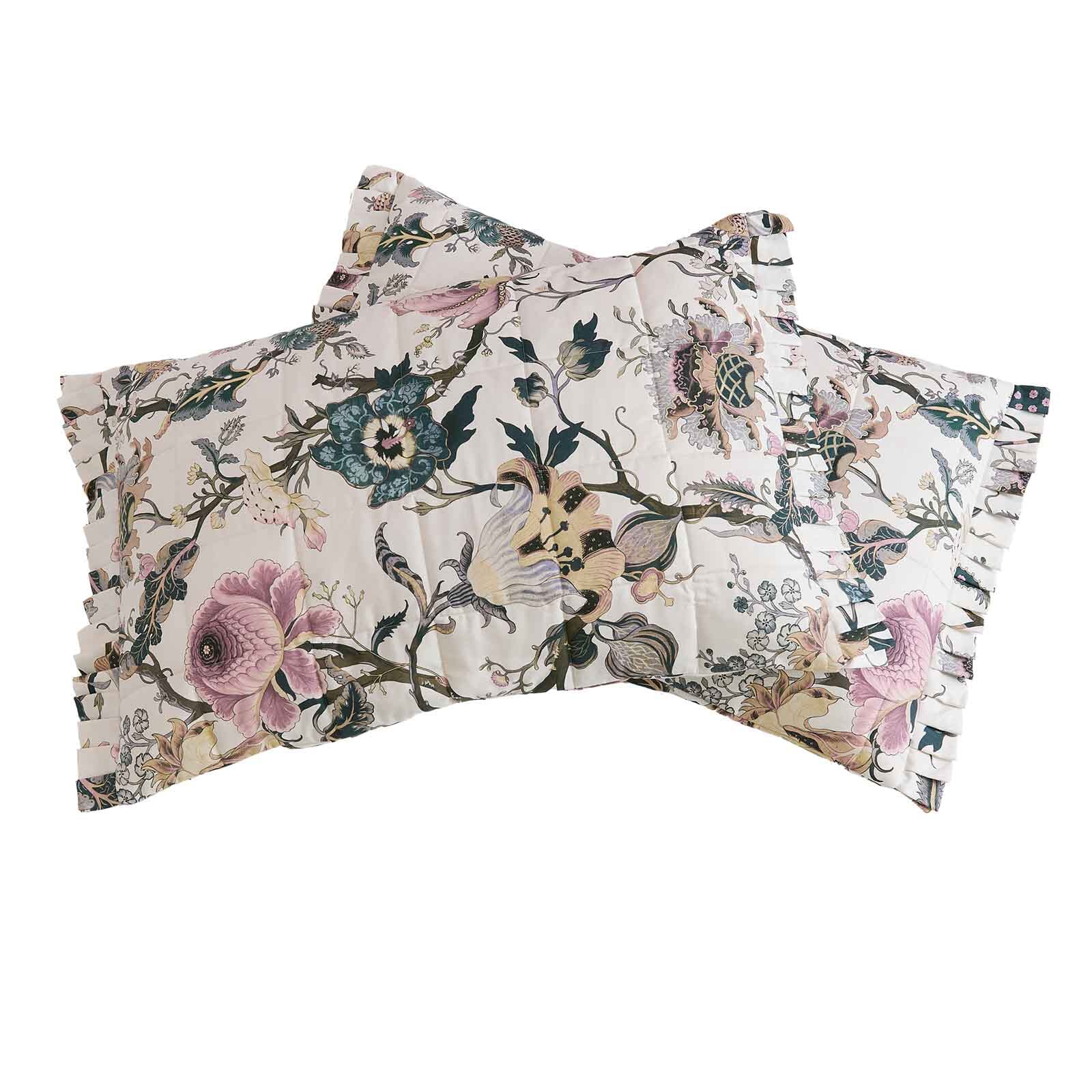 ARTEMIS Cotton Sateen Pillowcases - Off White (Set of 2)