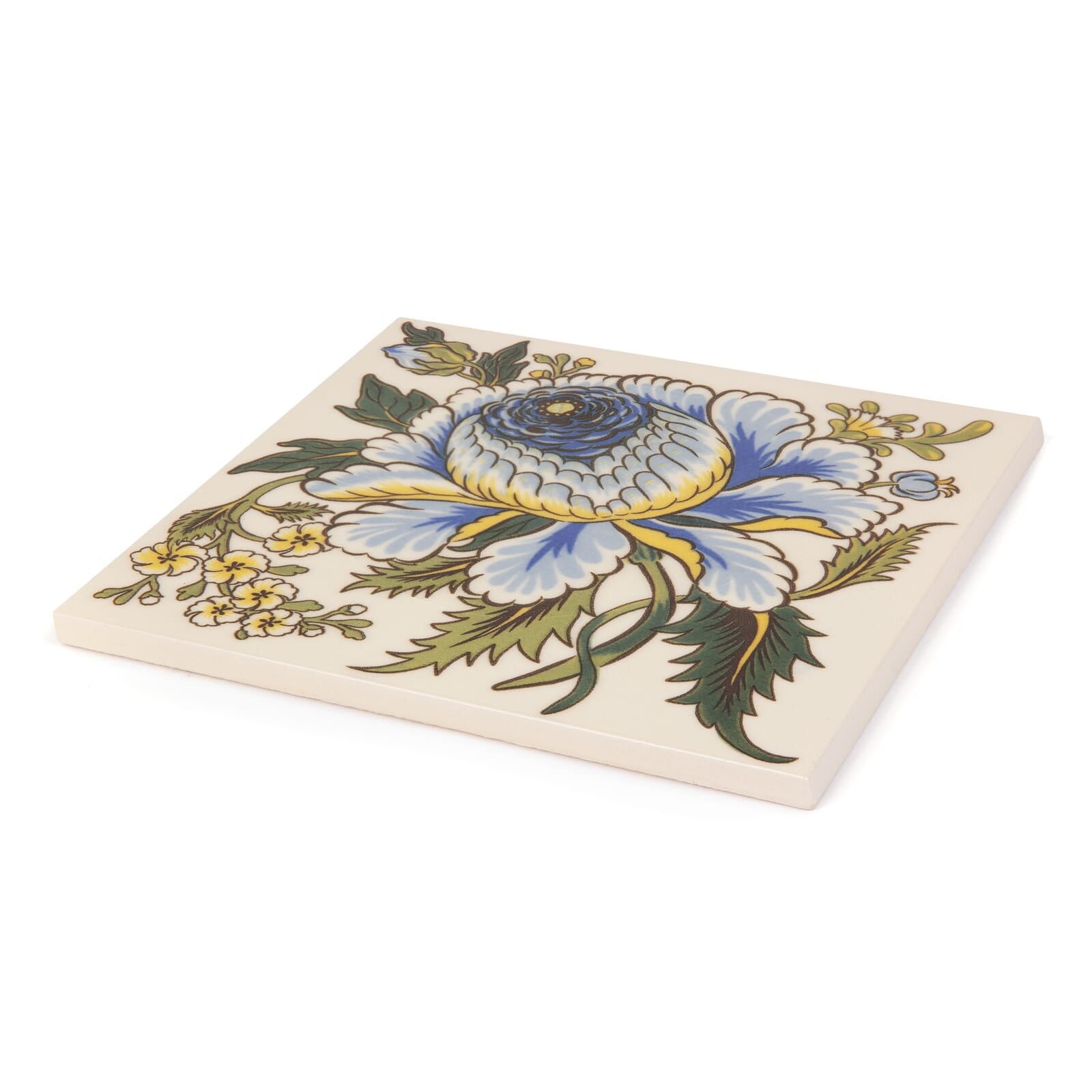 ARTEMIS ROSE Printed Tiles - Ecru