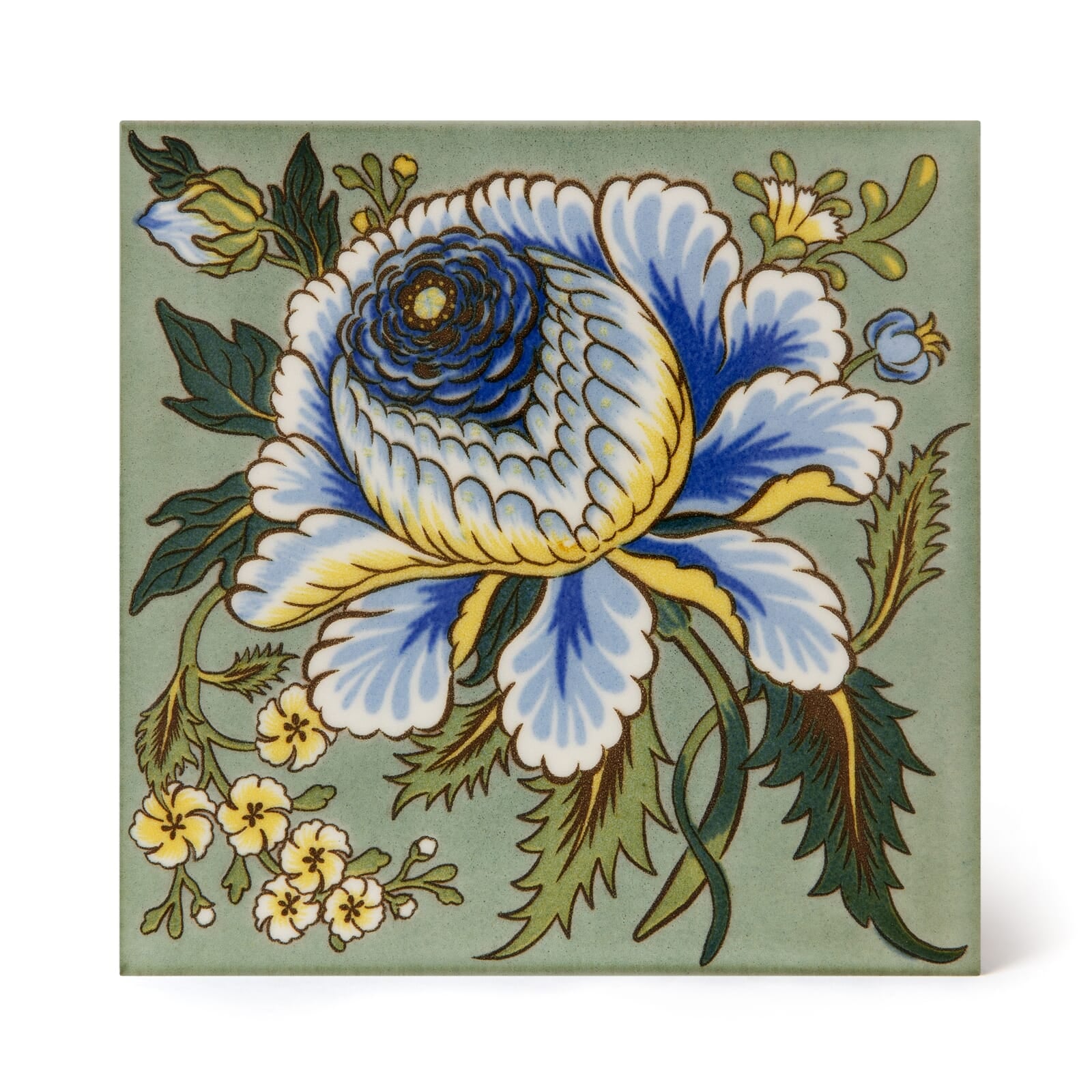 ARTEMIS ROSE Printed Tiles - Sage