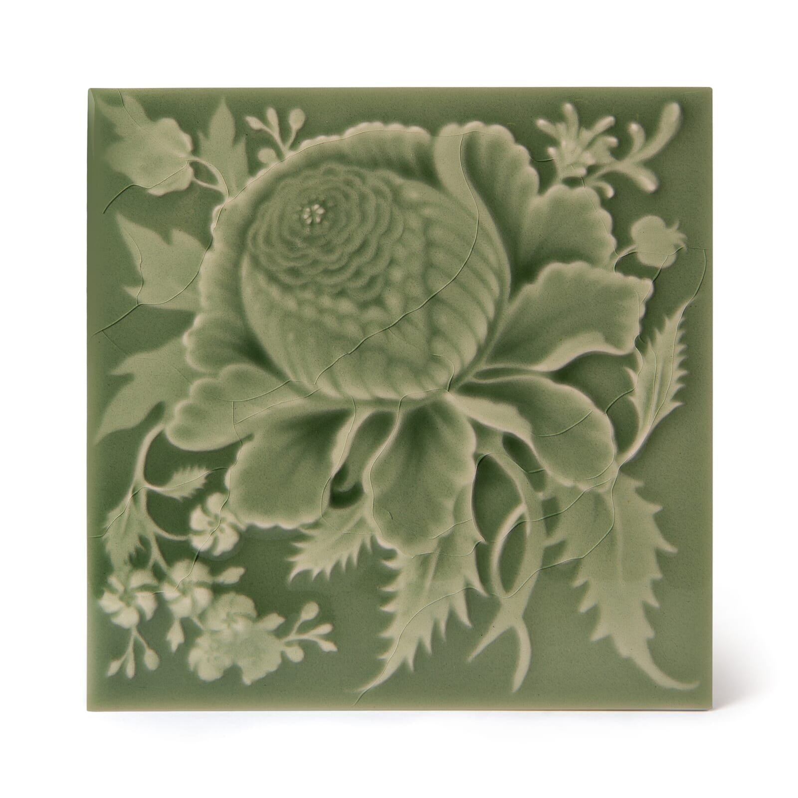 ARTEMIS ROSE Relief Tiles - Sage