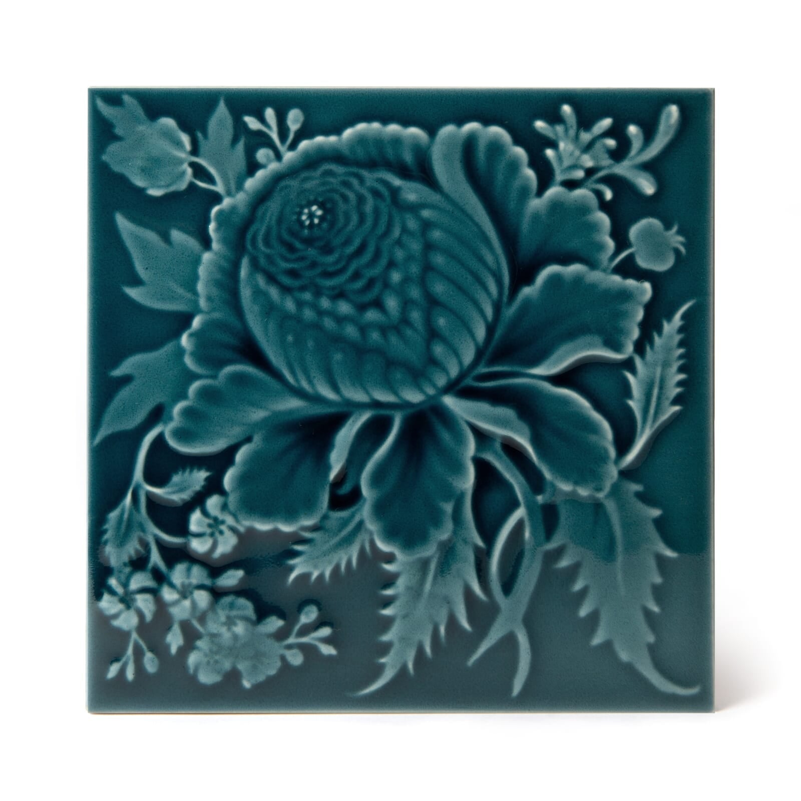 ARTEMIS ROSE Relief Tiles - Teal