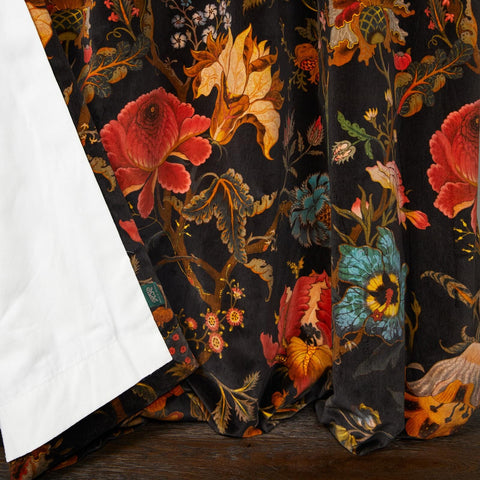 ARTEMIS Velvet Curtain - Black secondary image