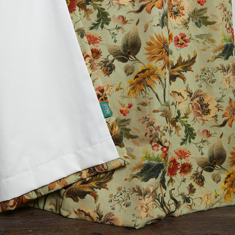 AVALON Cotton Linen Curtain - Apple secondary image