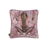 GOLDEN LILY AMPHIBIA Hemp Cushion - Tourmaline