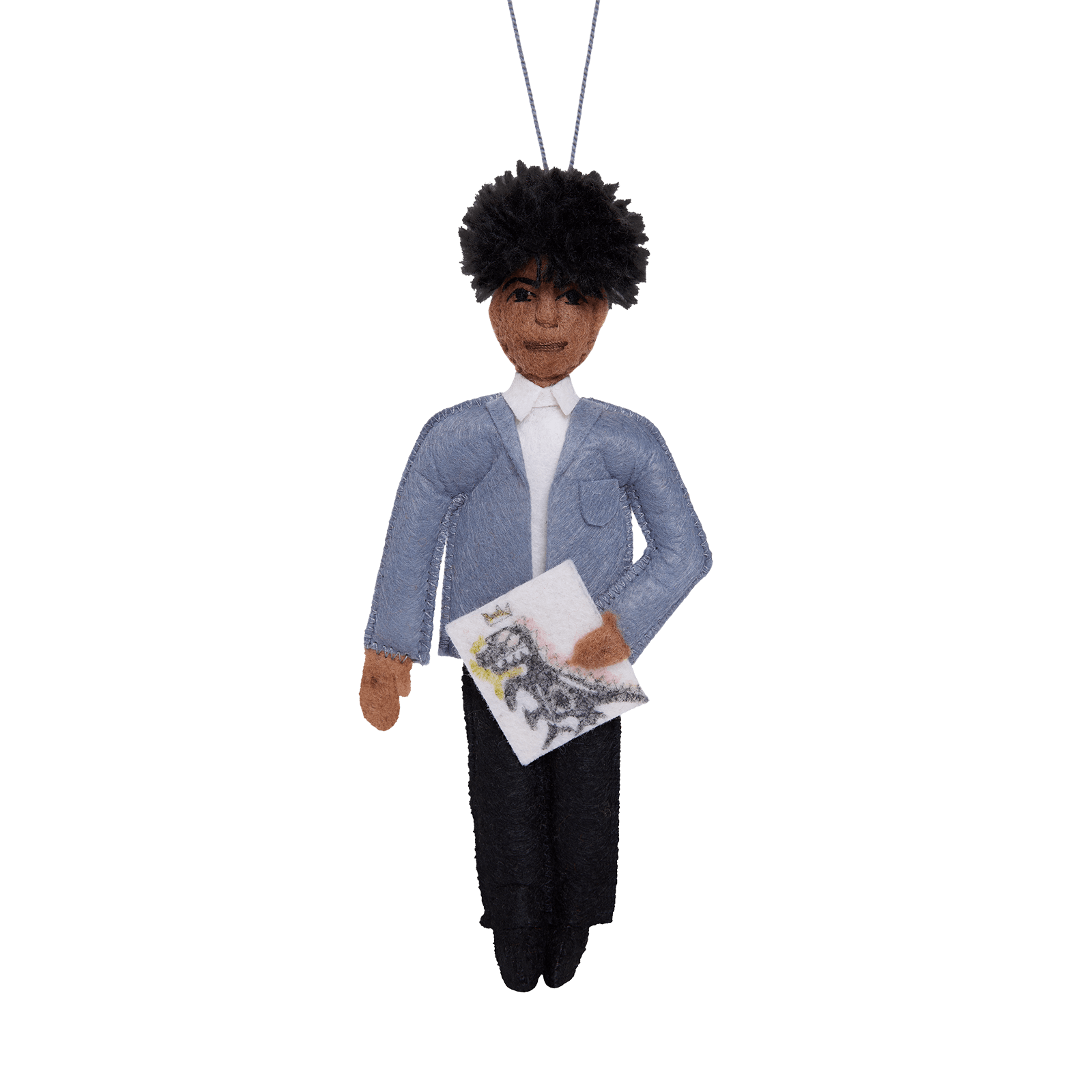 JEAN-MICHEL BASQUIAT Felt Decoration