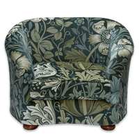 COMPTON MAGNA Velvet Vesper Chair - Verde