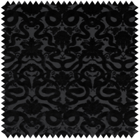 ANACONDA Cut-Velvet - Noir
