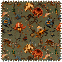 ARTEMIS Velvet - Moss Green