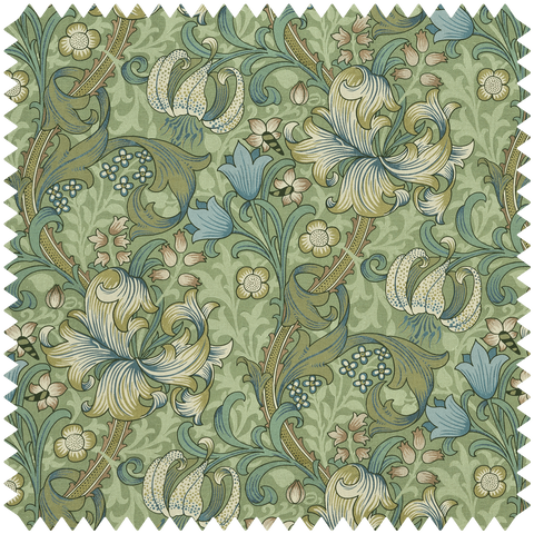 GOLDEN LILY Cotton Linen - Apple Sample