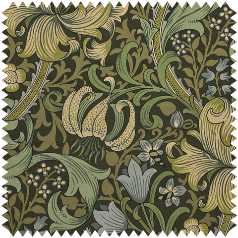 GOLDEN LILY MAGNA Velvet - Verde Sample