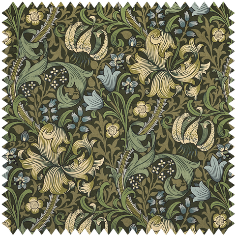 GOLDEN LILY Velvet - Verde Sample