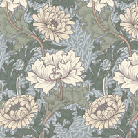CHRYSANTHEMUM MAGNA Wallpaper - Byzantine Sample