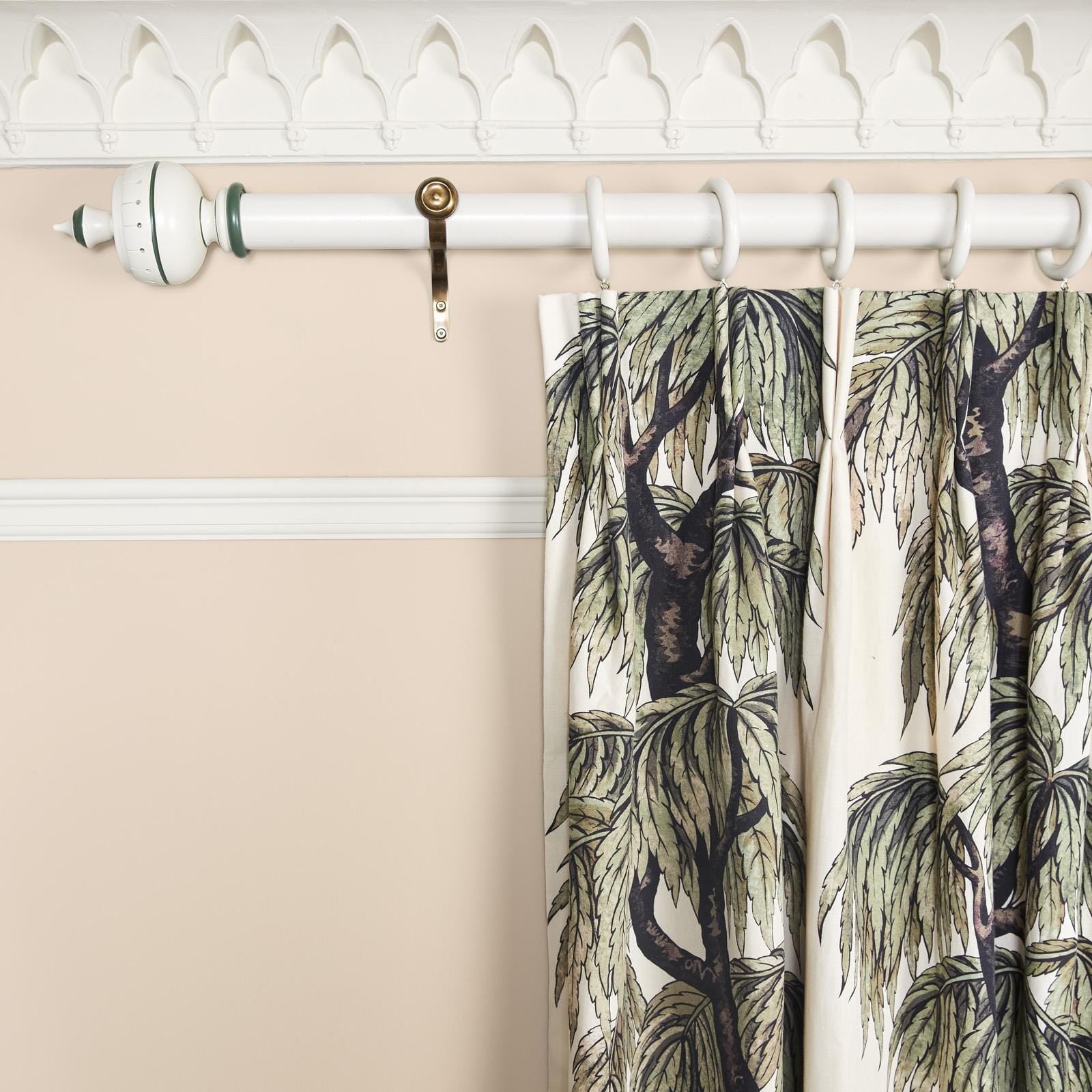 BABYLON Cotton Linen Curtain - Papyrus / Willow