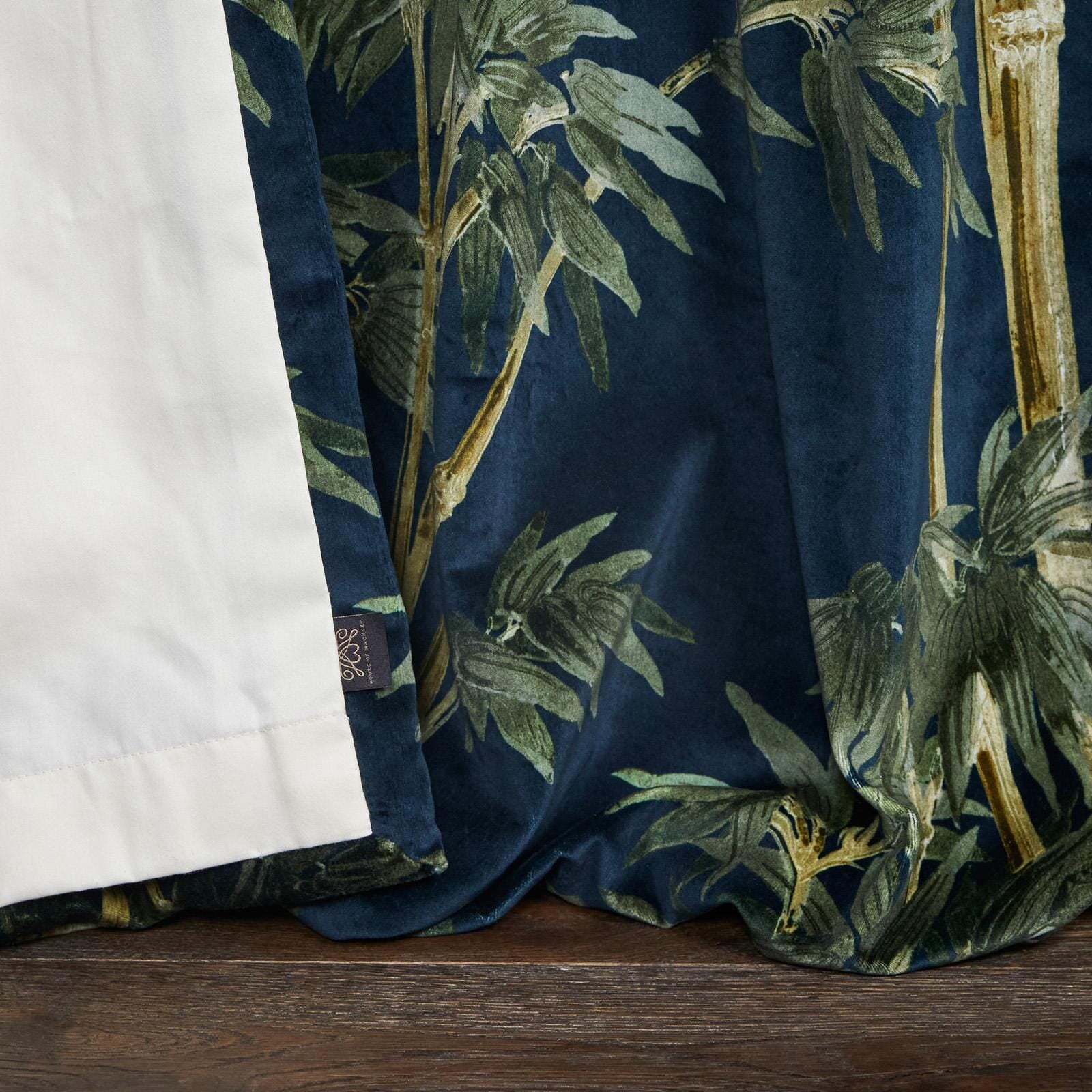 BAMBUSA Velvet Curtain - Midnight