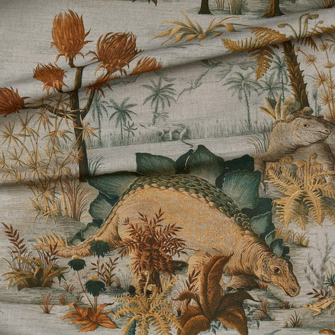 DINOSAURIA Cotton Linen Blind - Dusk secondary image