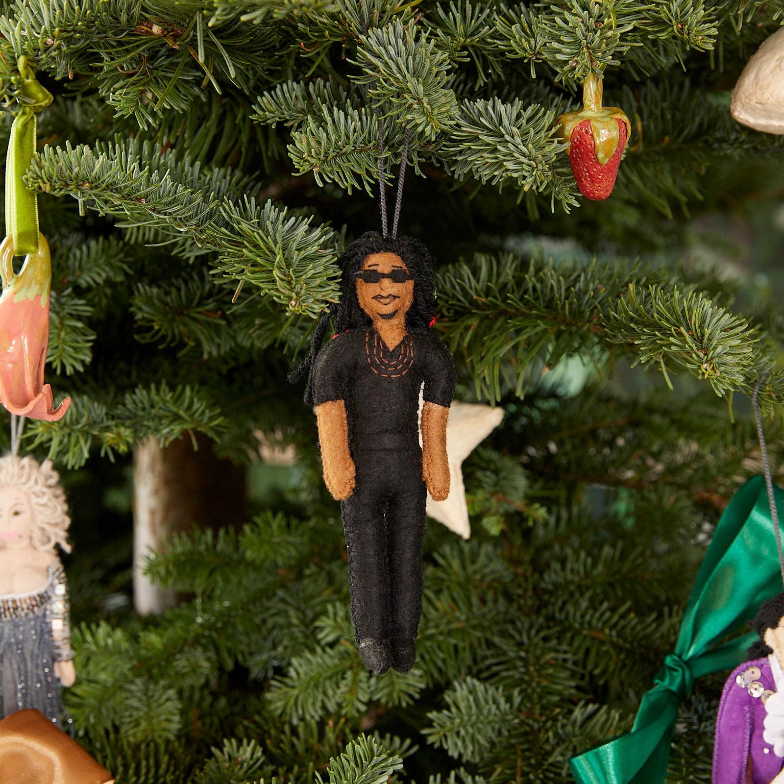 STEVIE WONDER Felt Decoration