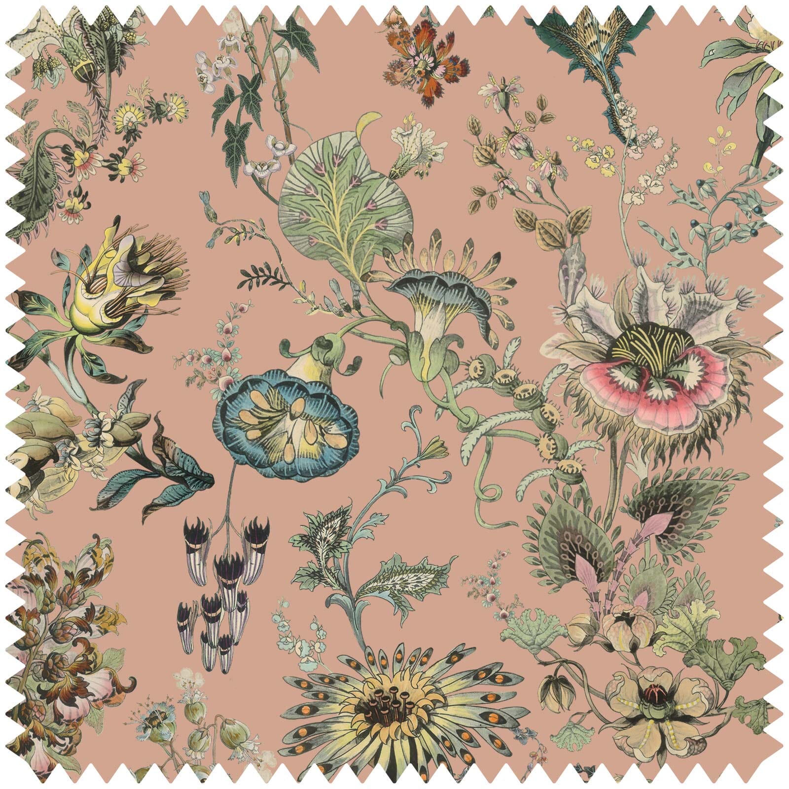 FLORA FANTASIA Jacquard - Pink