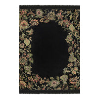 FLORA FANTASIA Rug - Noir