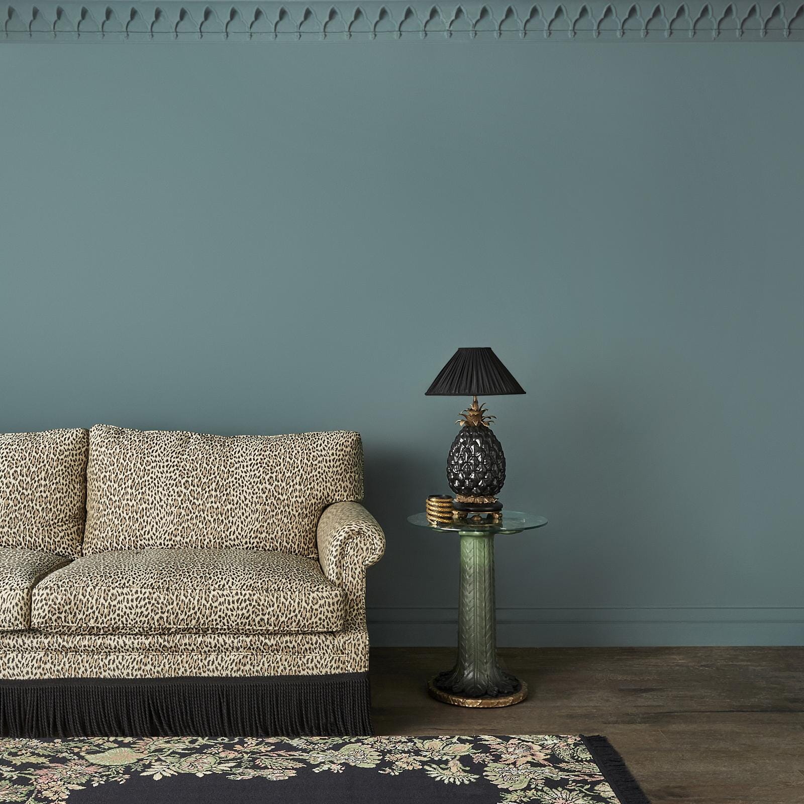 FLORA FANTASIA Rug - Noir