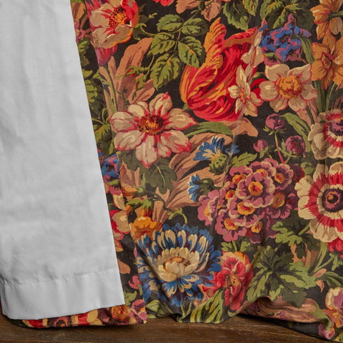 FLORESCENCE Velvet Curtain - Noir secondary image