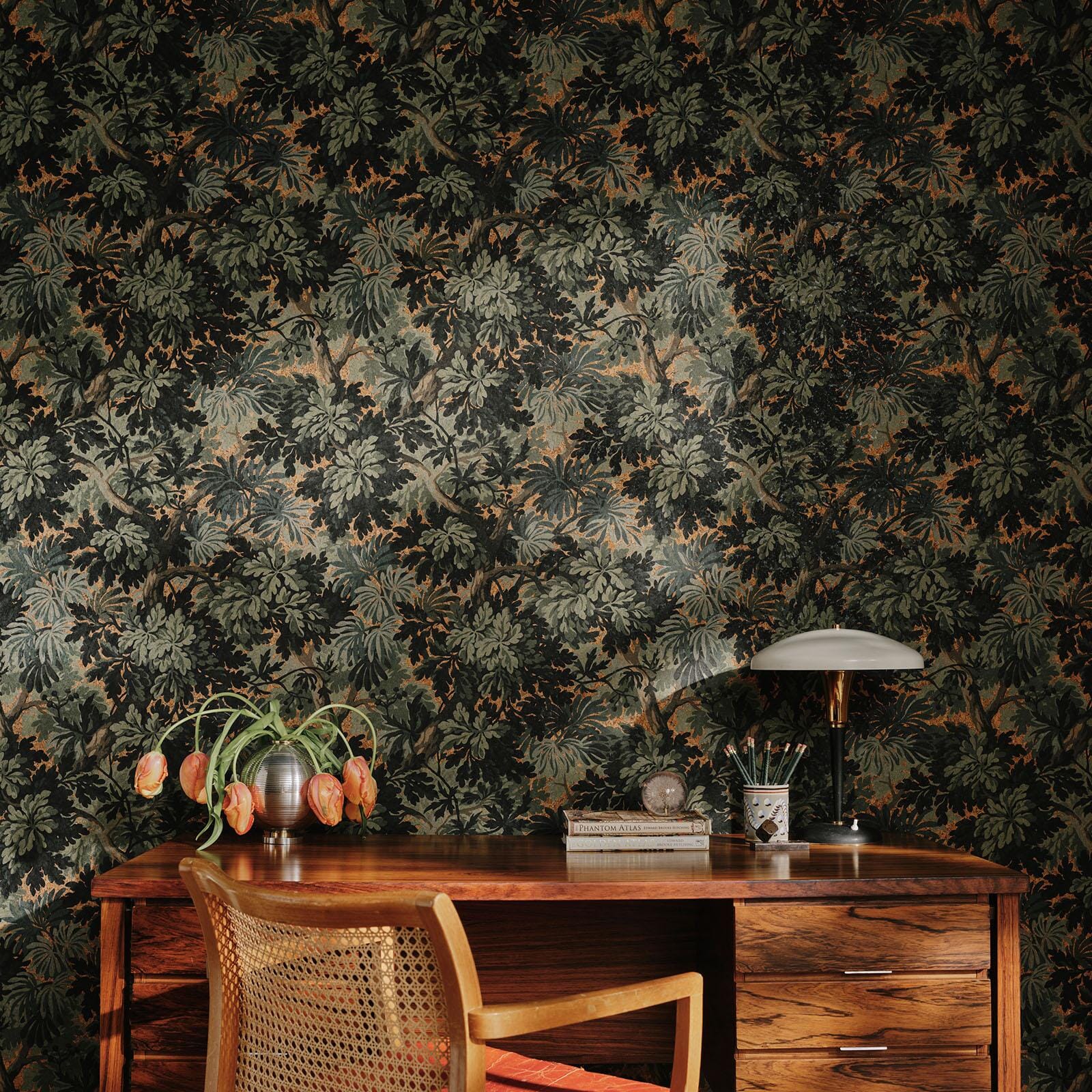 FORIS Cork Wallpaper - Cerulean