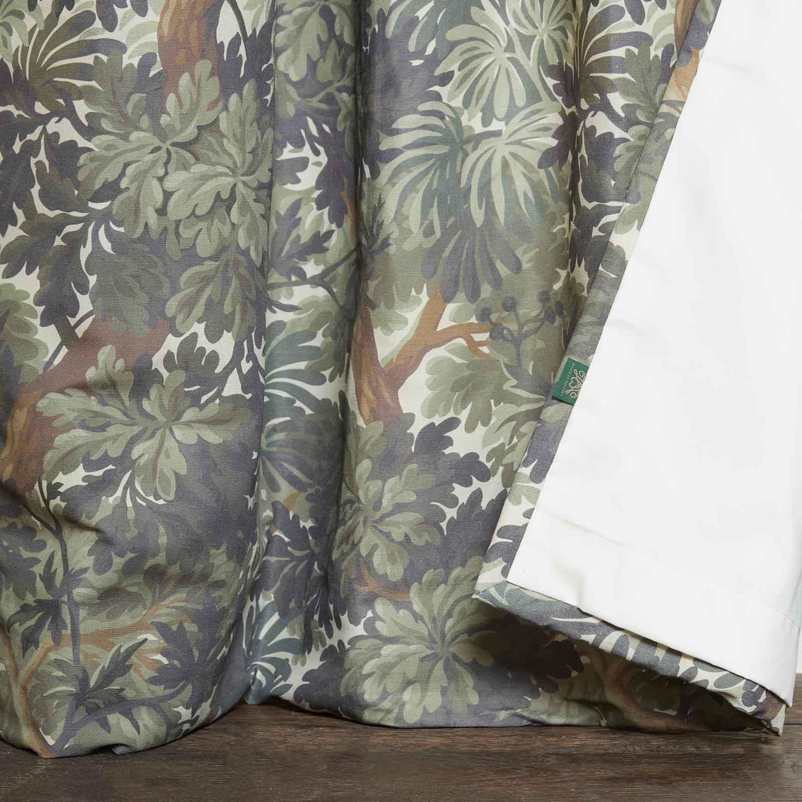 FORIS Cotton Linen Curtain - Verdure