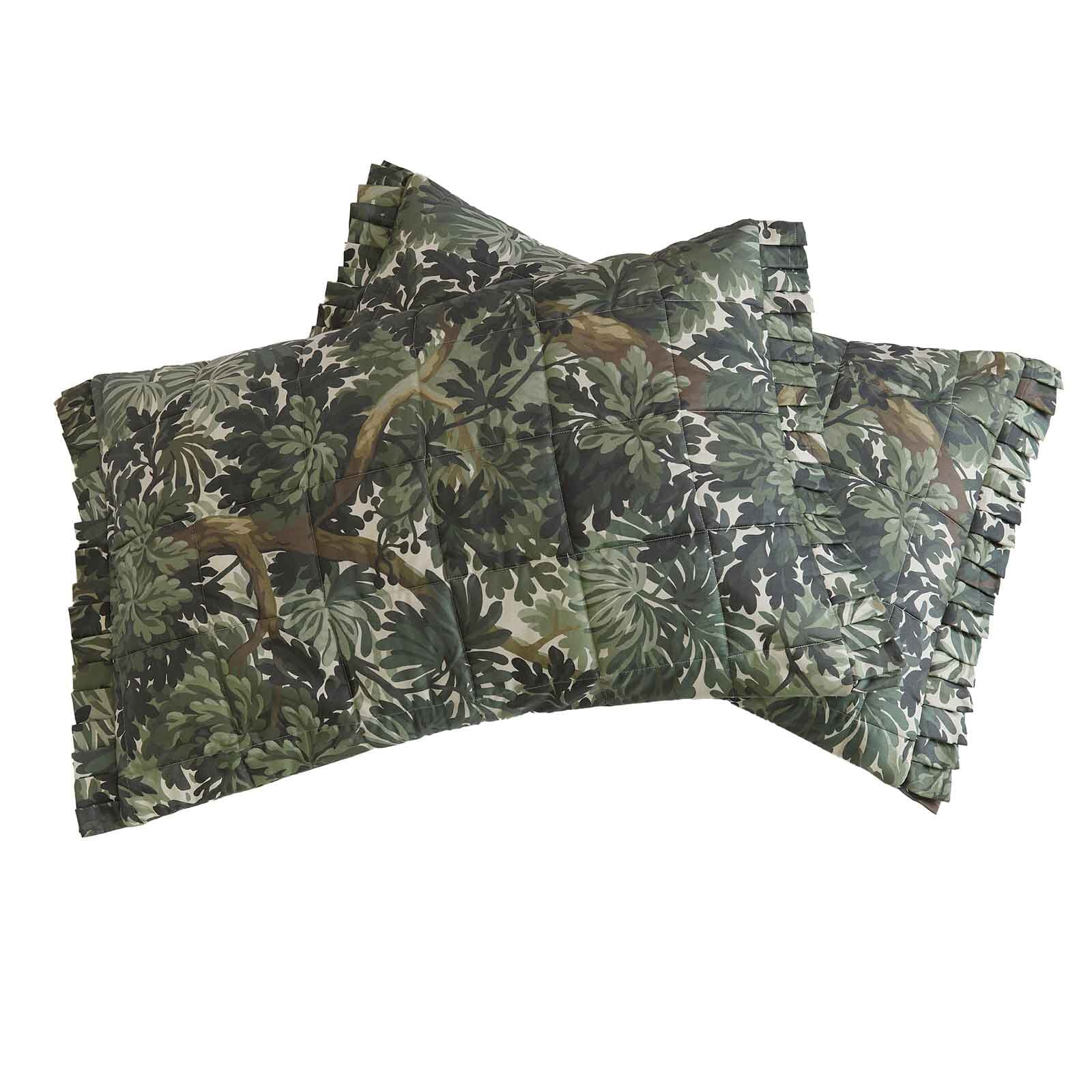 FORIS Cotton Sateen Pillowcases - Verdure (Set of 2)
