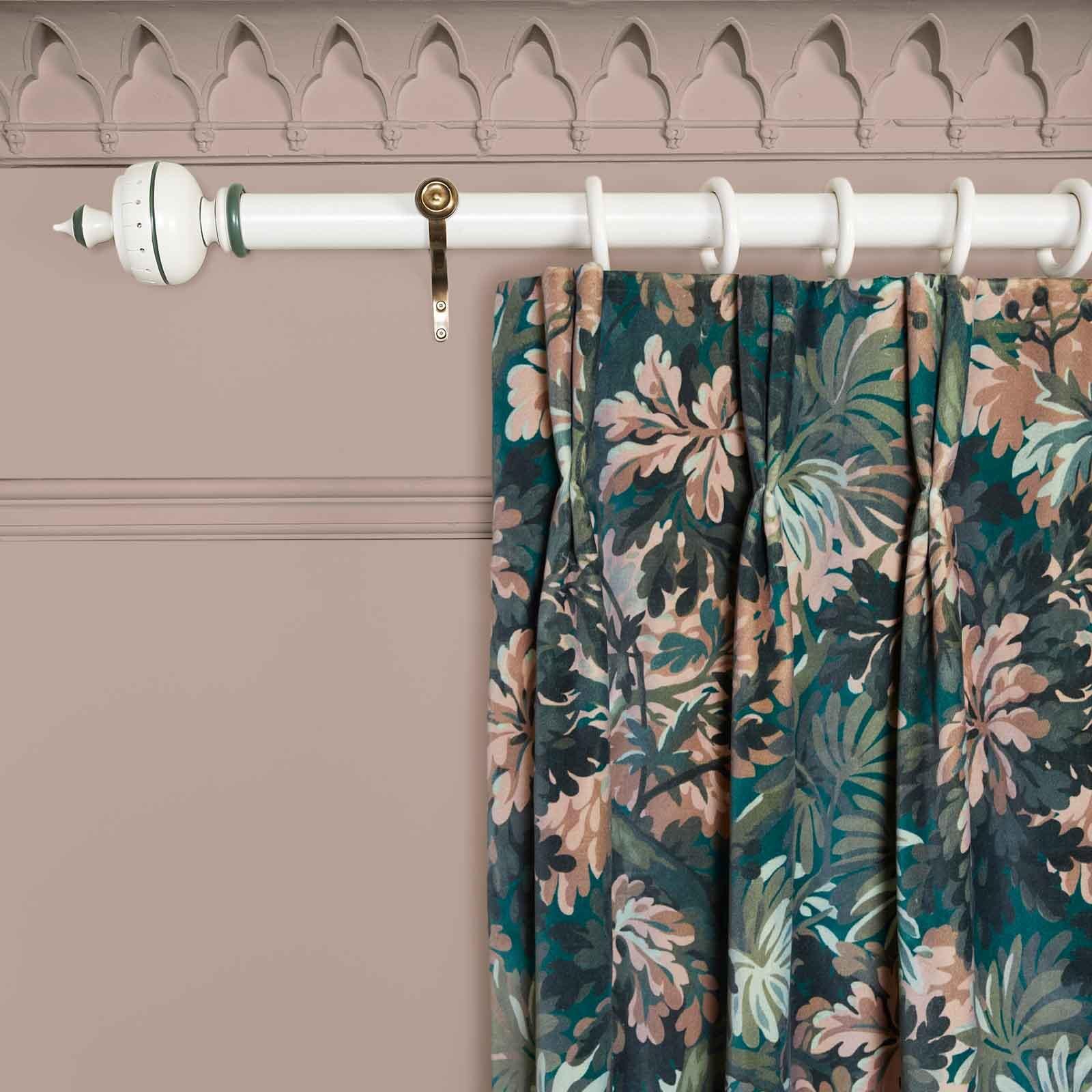 FORIS Velvet Curtain - Cerulean