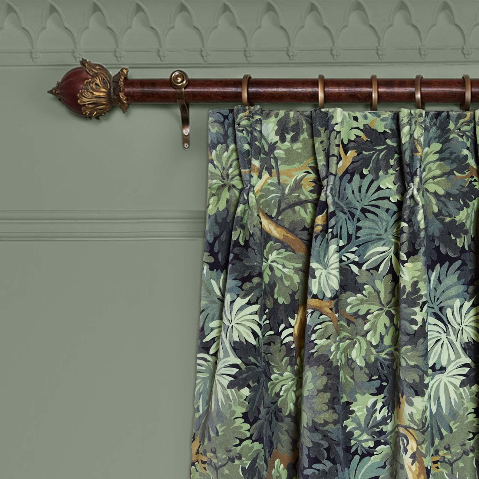 FORIS Velvet Curtain - Noir