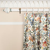 GAIA Cotton Linen Curtain - Ecru