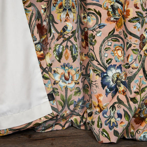 GAIA Velvet Curtain - Blush secondary image