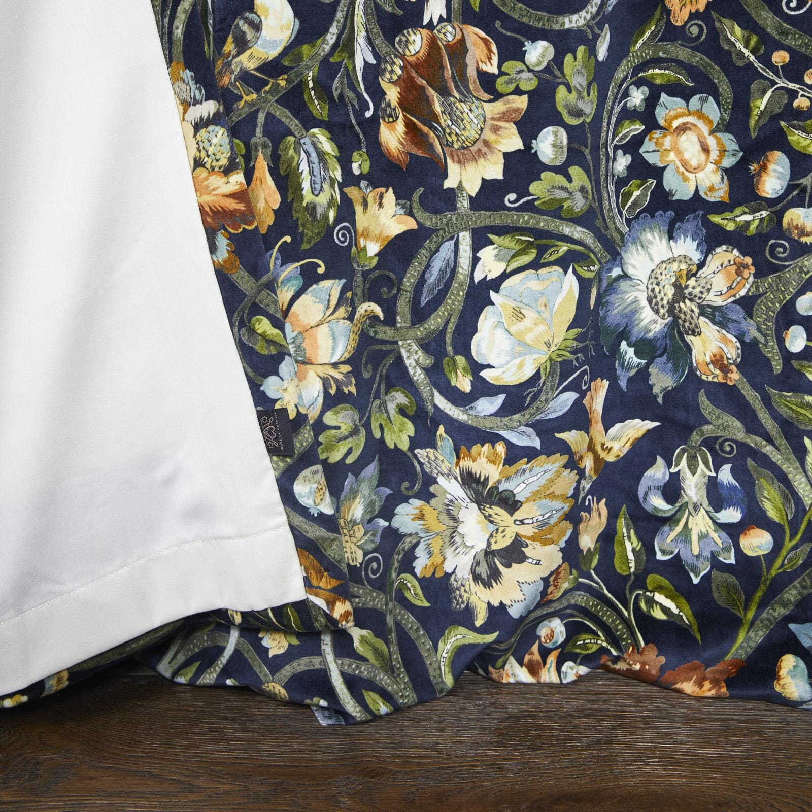 GAIA Velvet Curtain - Midnight