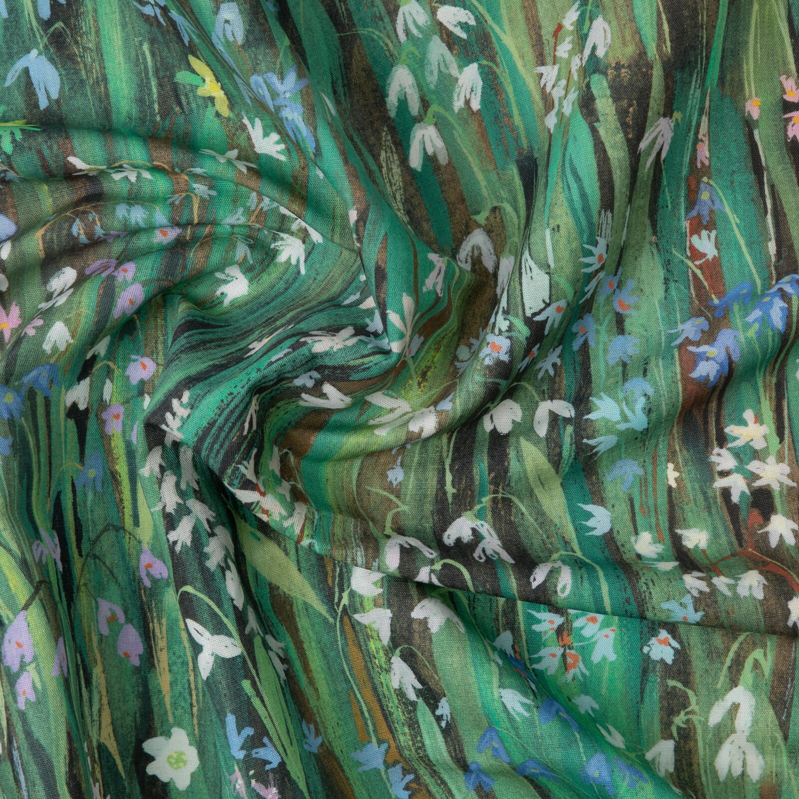 GALANTHI Cotton Linen Blind - Viridis