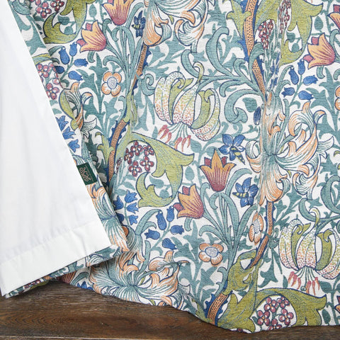 GOLDEN LILY Jacquard Curtain - Parchment secondary image