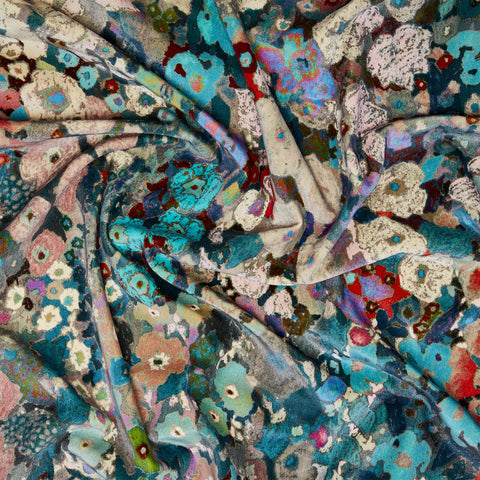 HOLLYHOCKS Velvet Blind - Winter secondary image