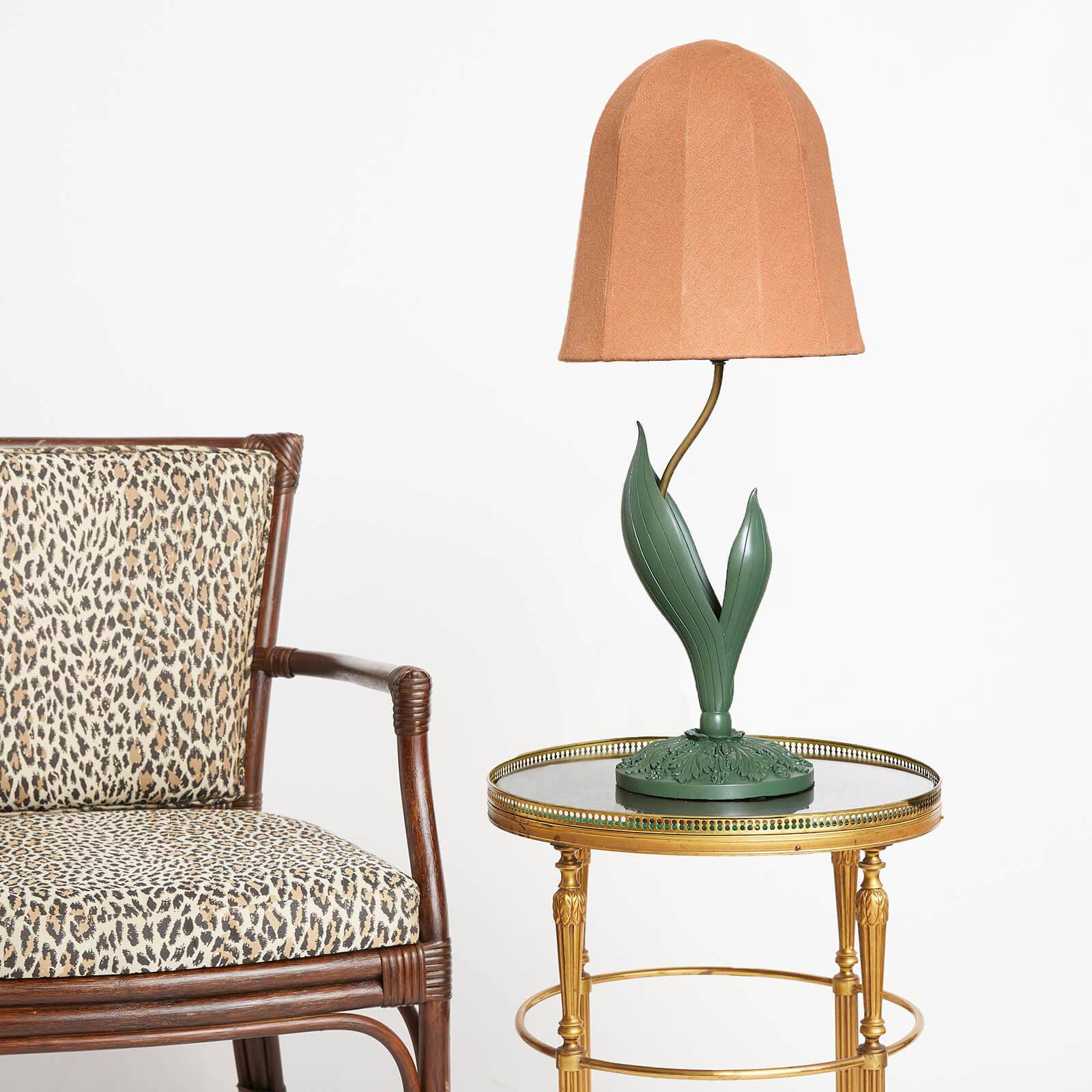 HEAVENLY HEMP  Bellflower Lampshade - Tobacco