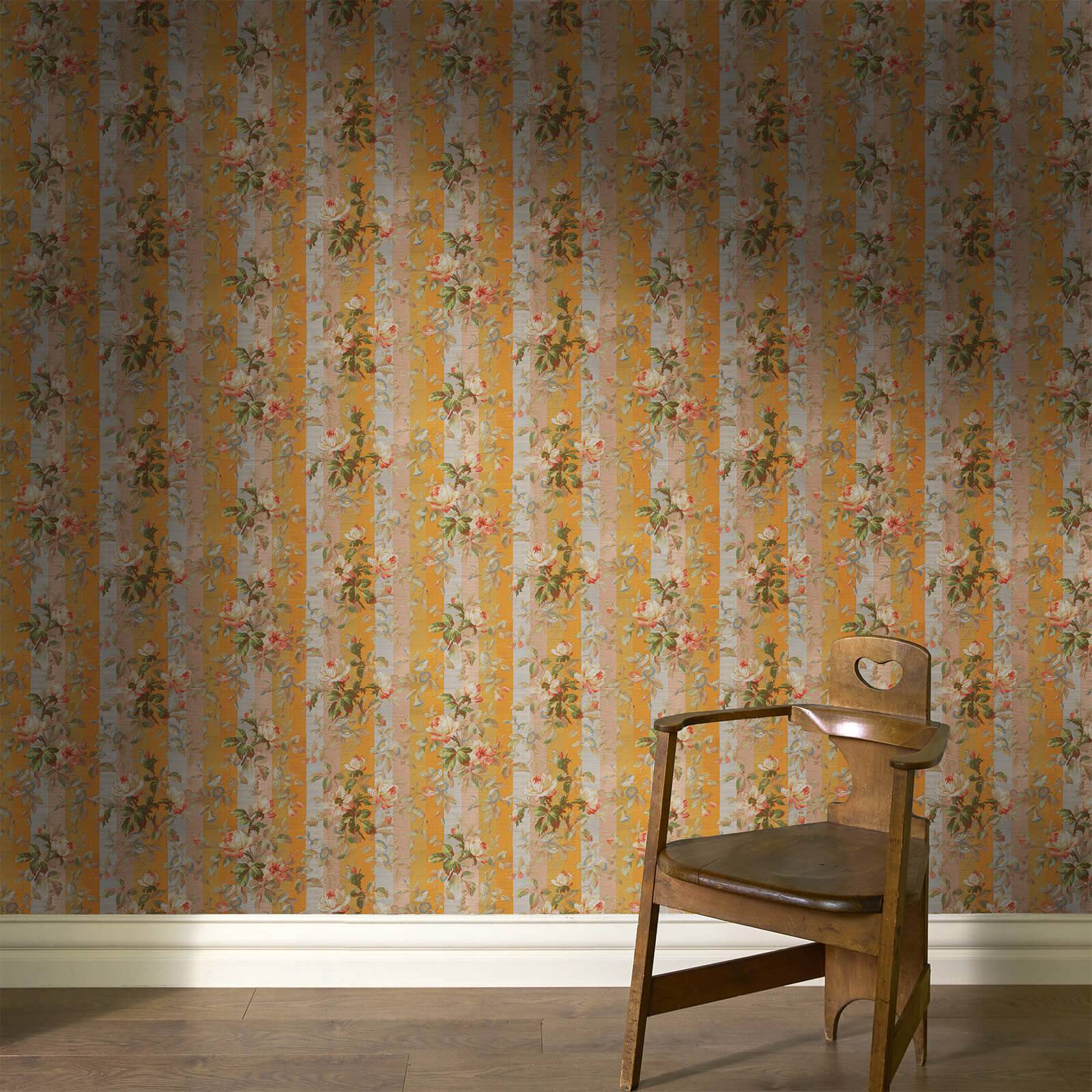 RAINBOW ROSE Wallpaper - Dusk Stripe