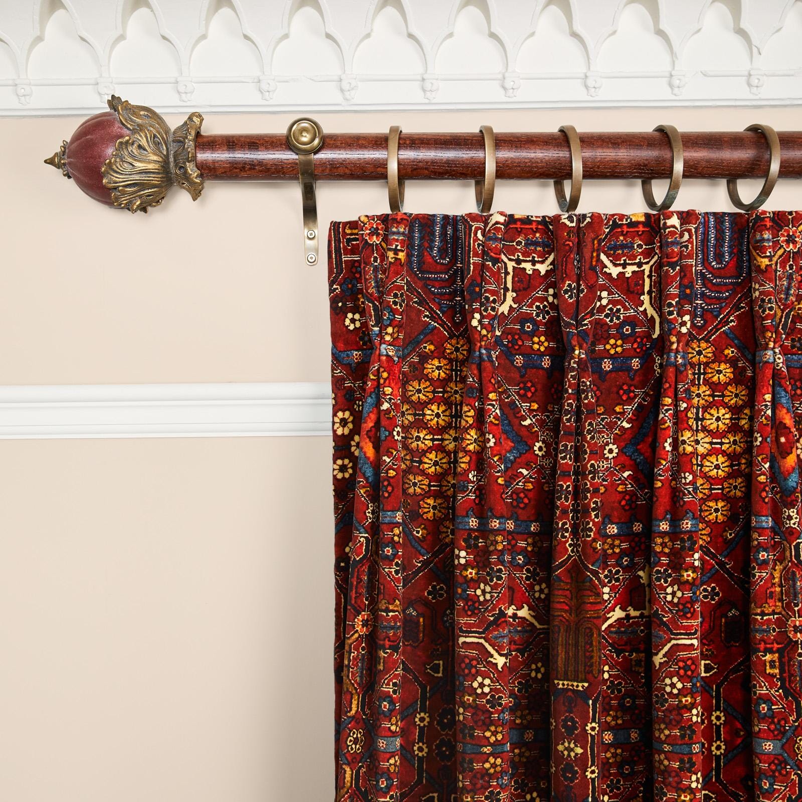 MEY MEH Velvet Curtain - Sienna