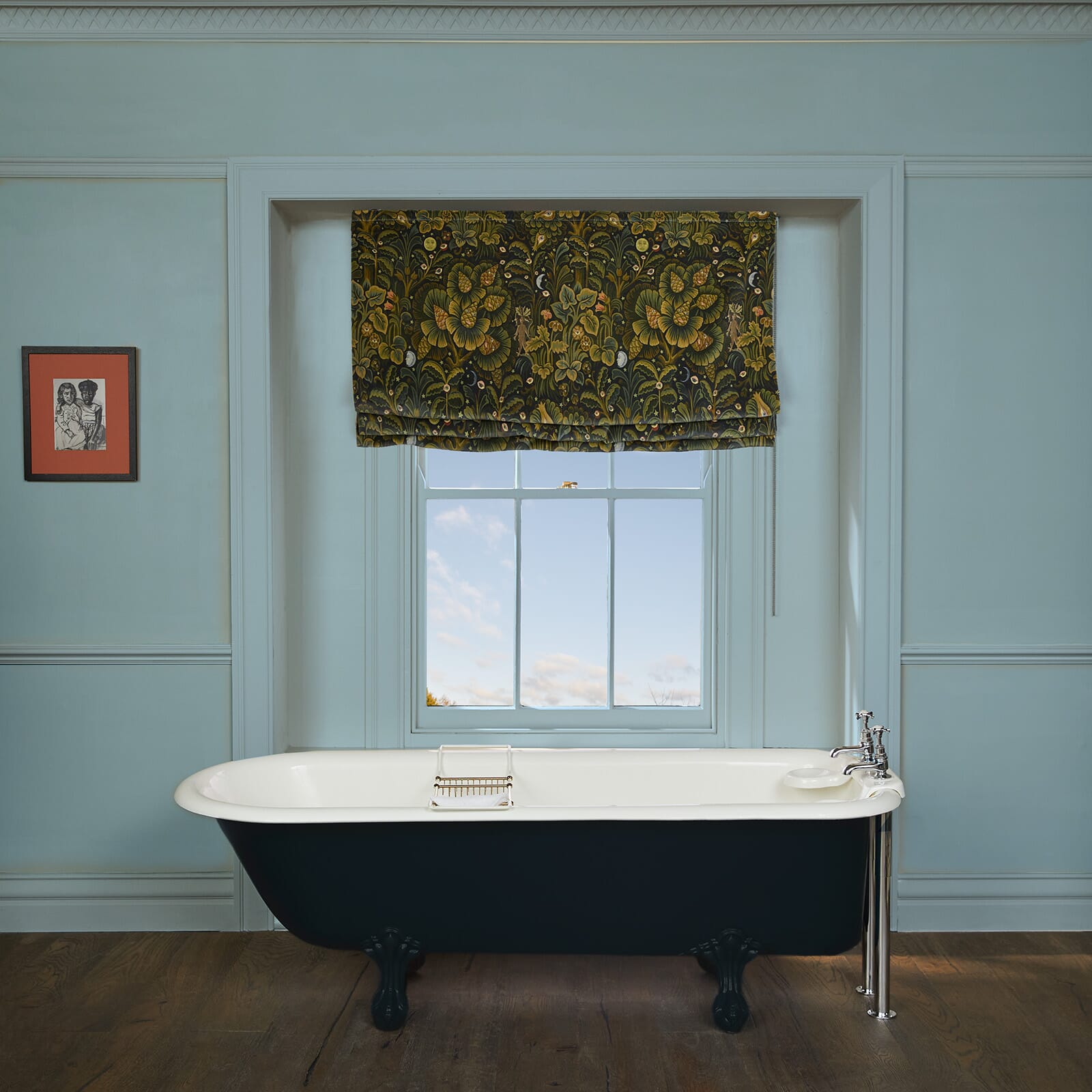 MOON GARDEN Velvet Blind - Midnight