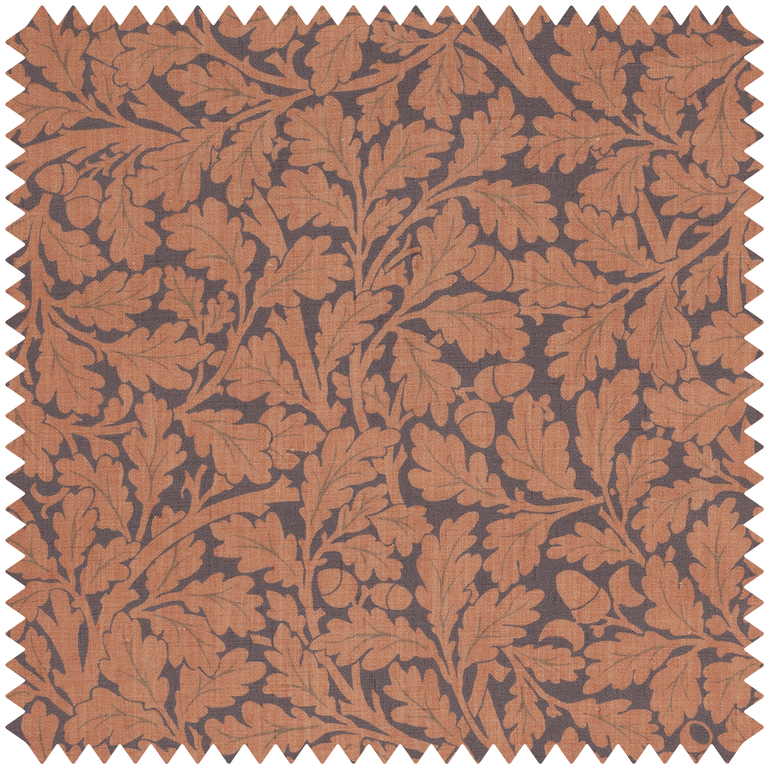 QUERCUS Linen - Aubergine