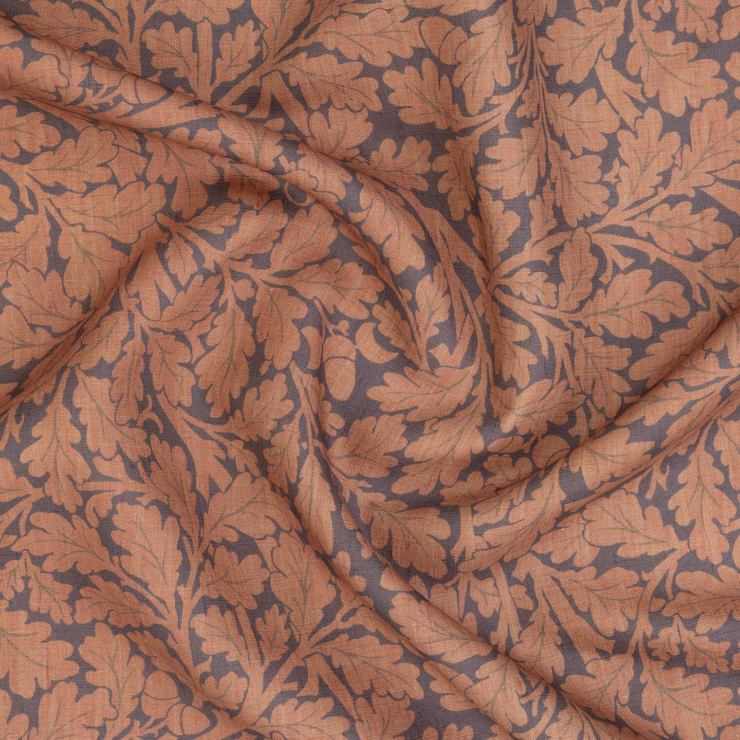 QUERCUS Linen - Aubergine