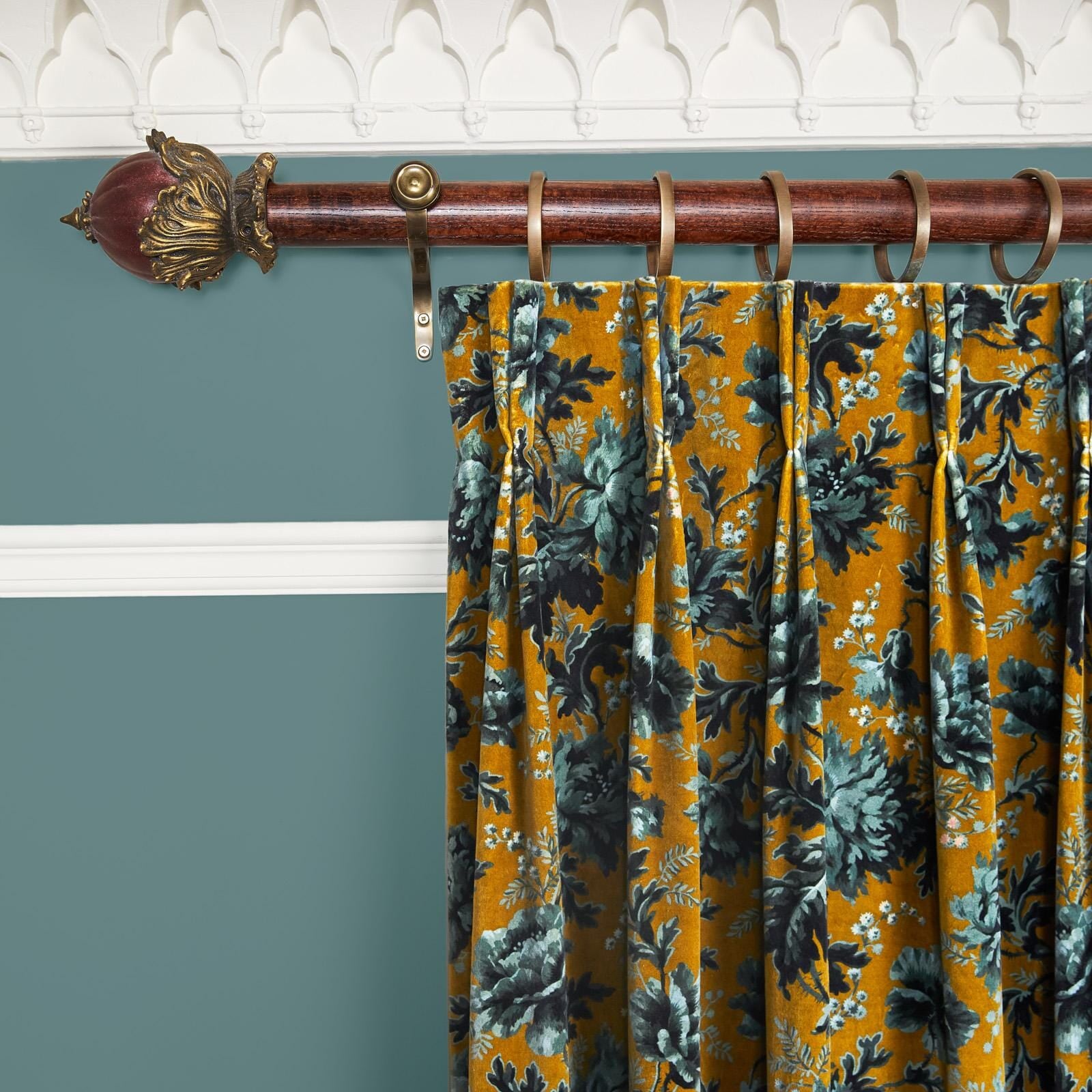 OPIA Velvet Curtain - Bronze